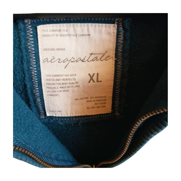 Aeropostale 87 Half Zip Hoodie - Picture 4 of 11